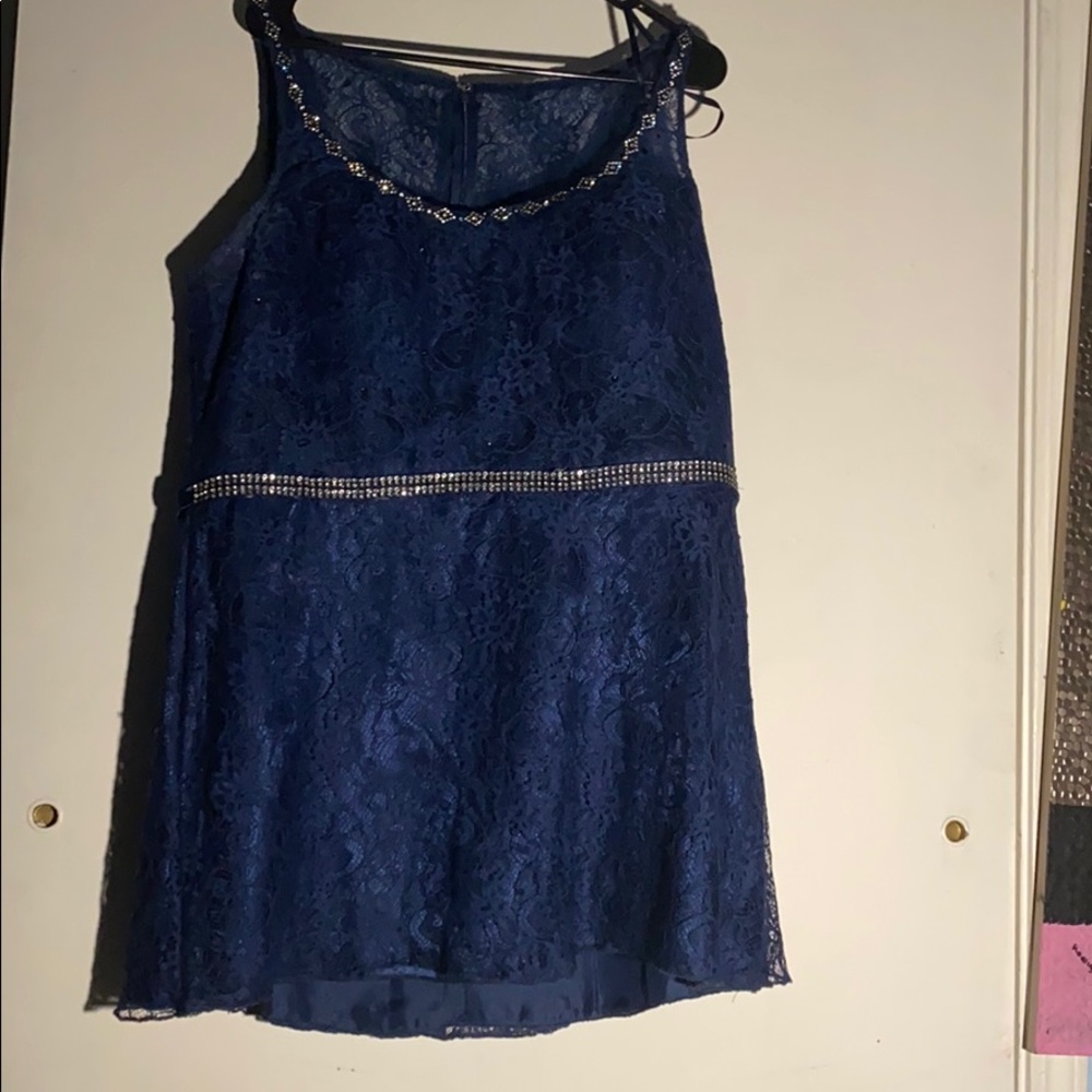 Navy Blue Dress